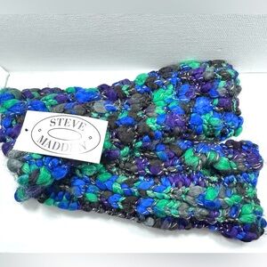 Steve Madden Multicolor Wrist Warmers
Fingerless Gloves with thumb insert hole